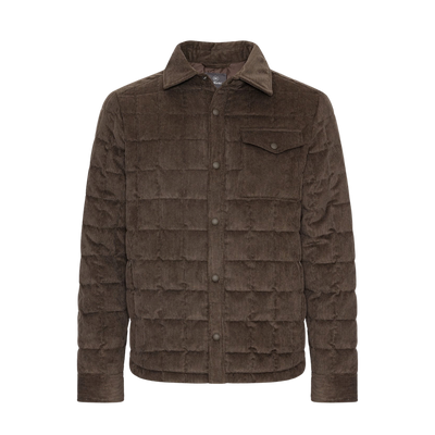 Tech Cord Jkt - Chocolate