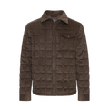 Tech Cord Jkt - Chocolate