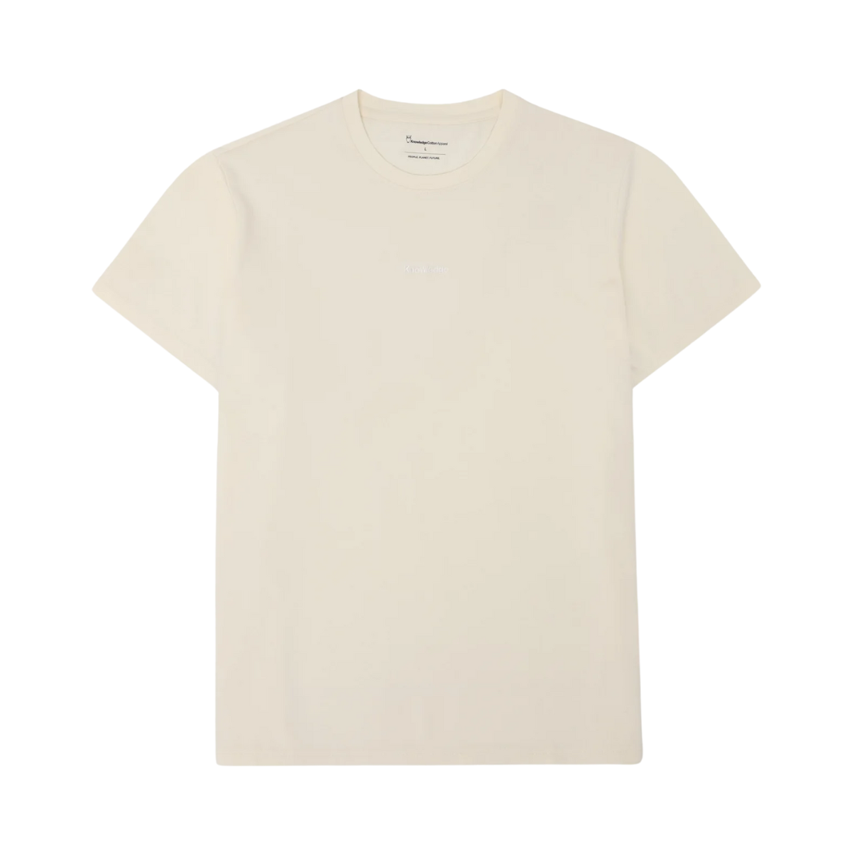 Embroidery T-Shirt - Egret
