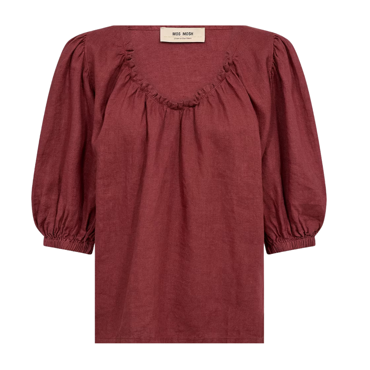 MMTaissa Linen Blouse - Red