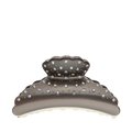 Crystal Hair Claw X Large - Soft Brown