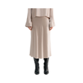Hana satin skirt - Greige