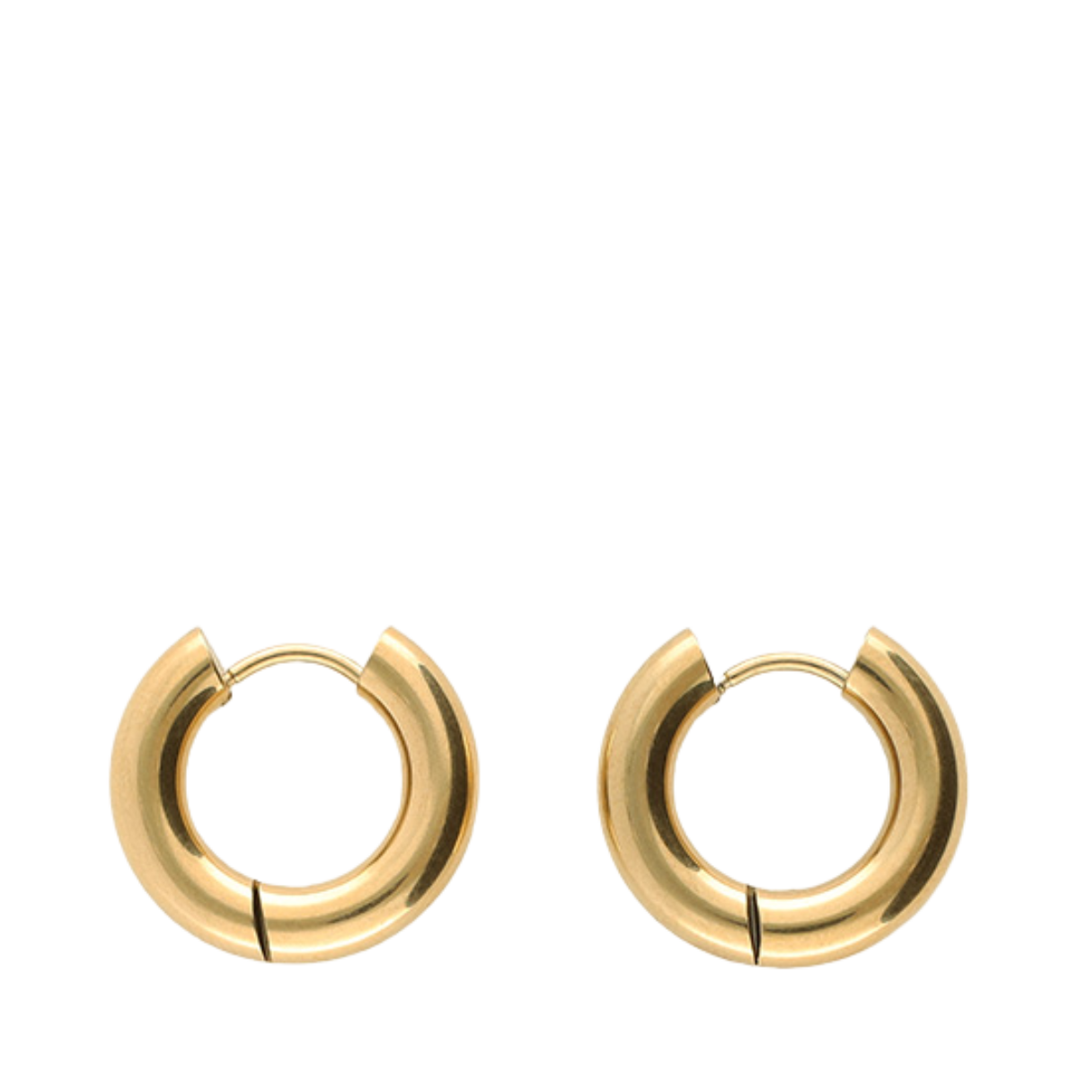 Earring Basic Hoop 18X4 - Gold