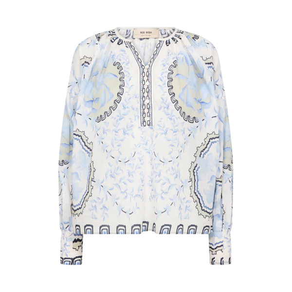 MMWylde Orchid Blouse - Brunnera Blue