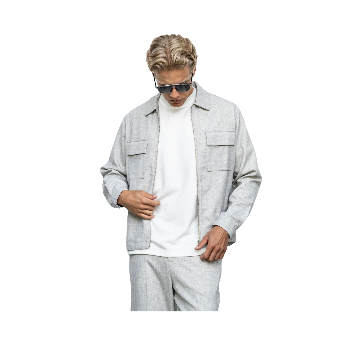 Greyson Jacket - Ecru