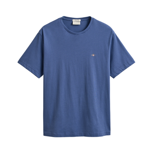 Gant SHIELD SS T-SHIRT - VINTAGE BLUE