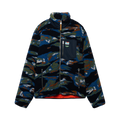 Terrain Fleece Zip Thru - Navy Terrain