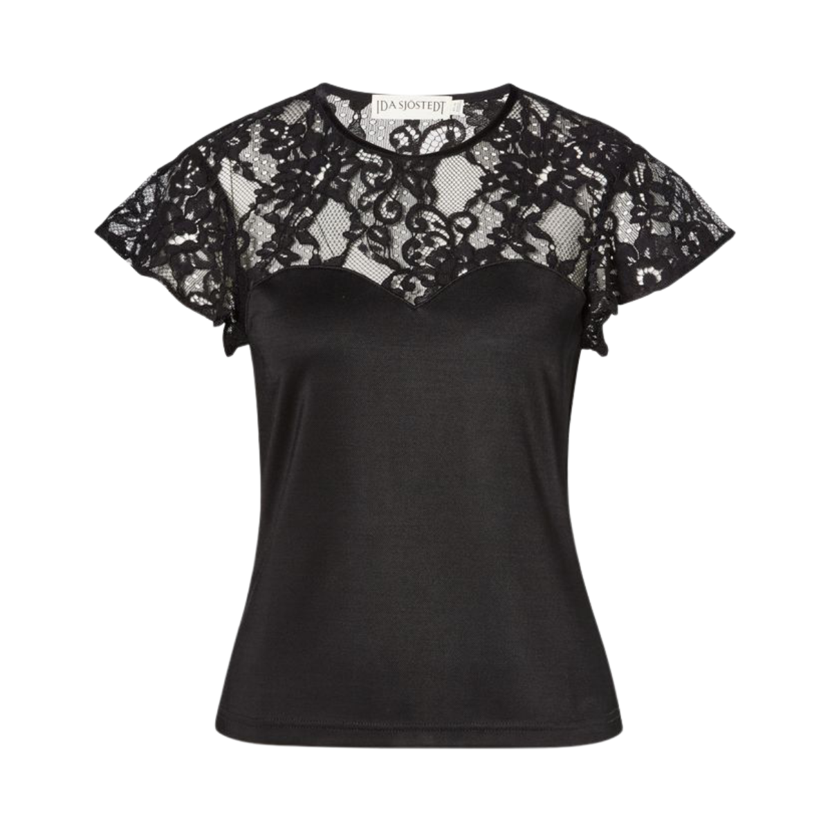 Leah Top - BLACK LACE