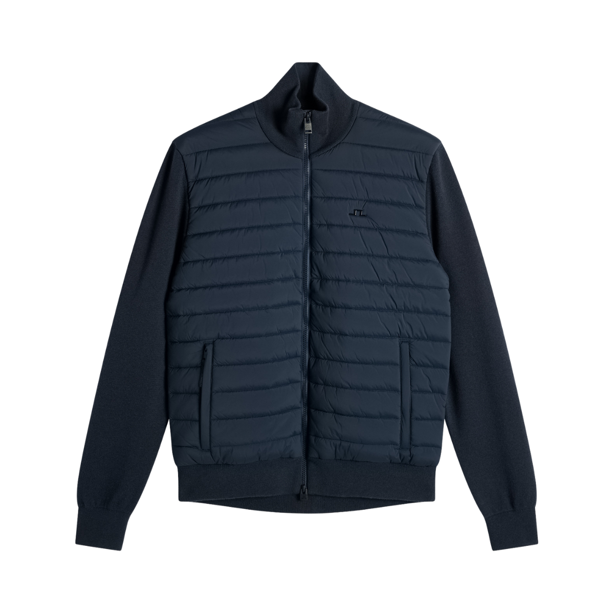 BOEN KNIT HYBRID JACKET - JL Navy