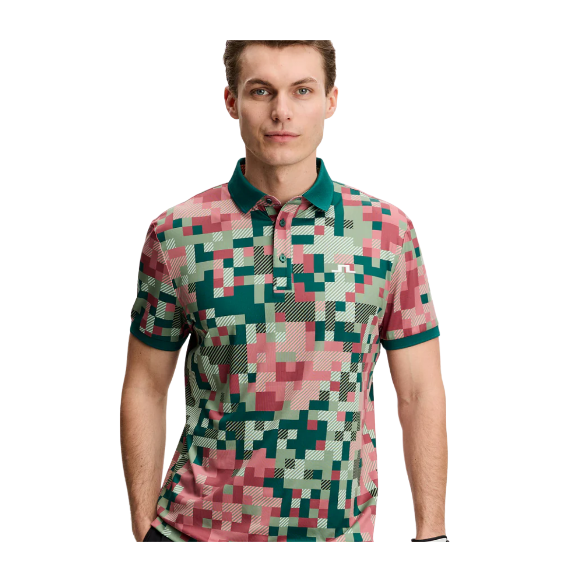 Bridger Tour Print Polo - Tour 26 Multi L