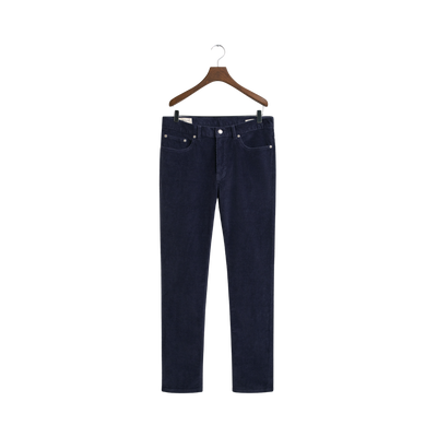 Reg Cord Jeans - Evening Blue