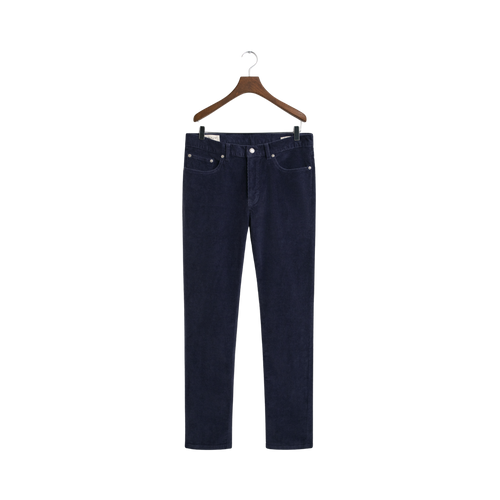 Gant REG CORD JEANS - EVENING BLUE