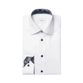 Floral Effect Signature Twill Shirt - White