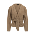 Boudica Cardigan - Sand Brown