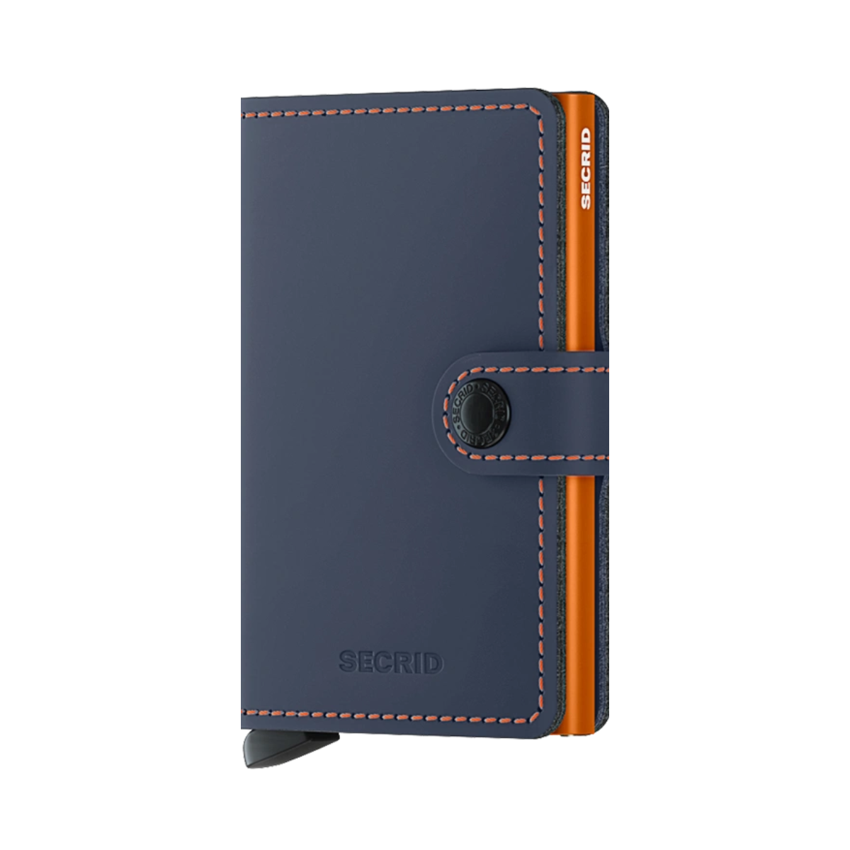 Miniwallet Matte - Nightblue & Orange