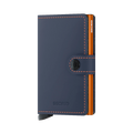 Miniwallet Matte - Nightblue & Orange