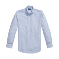 Woven Sport Shirt - Blue White