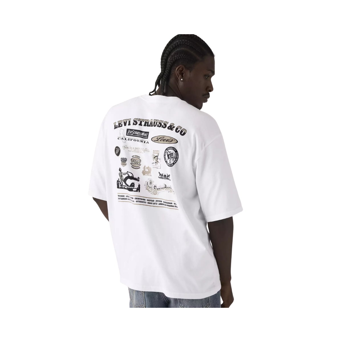 Archival Icons Poster Tee - White