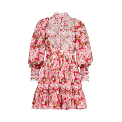 Cotton Slub Mini Dress - Romace