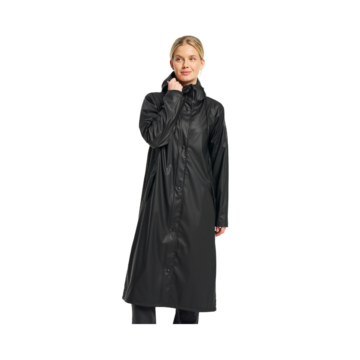 Apelviken Maxi Coat W - Black