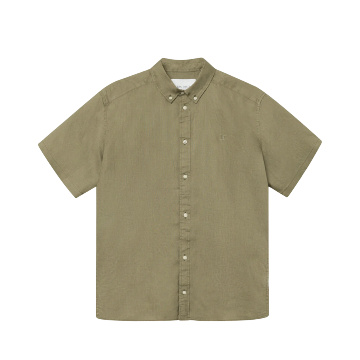 Kris Linen SS Shirt - Green