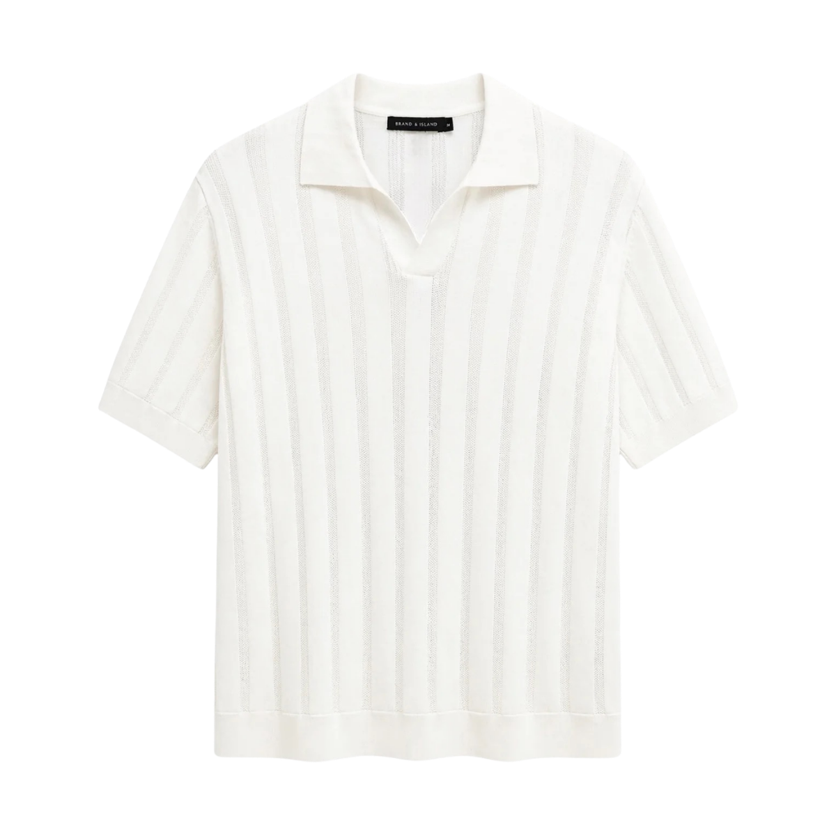 Nash Polo Knit - Offwhite