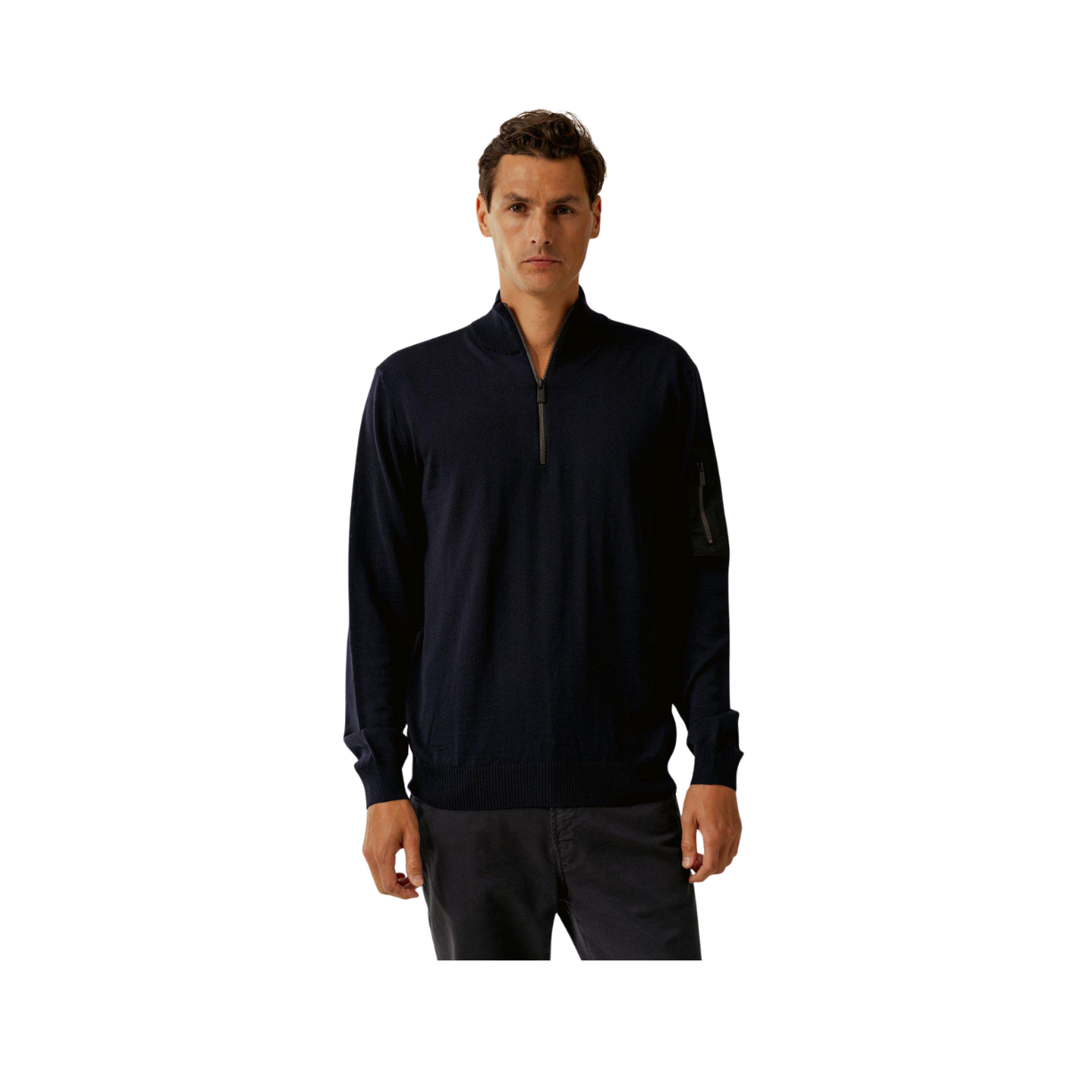Lucca 1/2 Zip - Navy