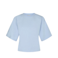 Asha Boxy Tee - Light Blue