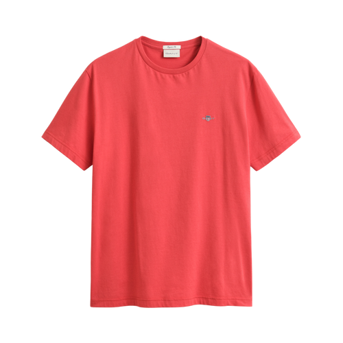 Gant SHIELD SS T-SHIRT - ROSE RED