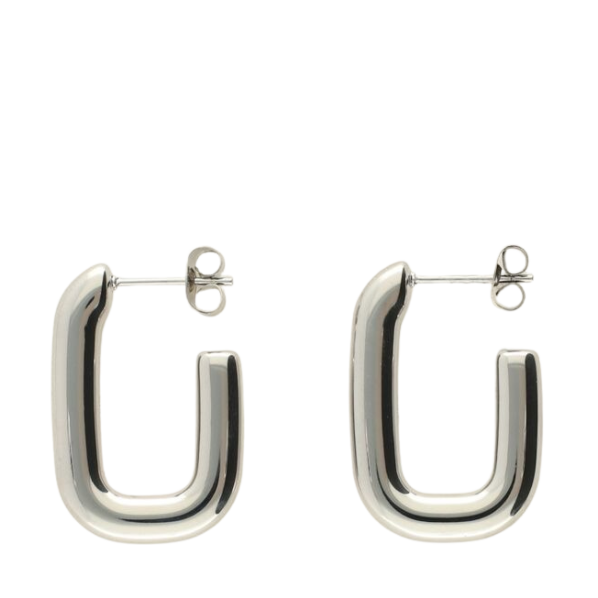Earrings Rectangular - 1500 Silver