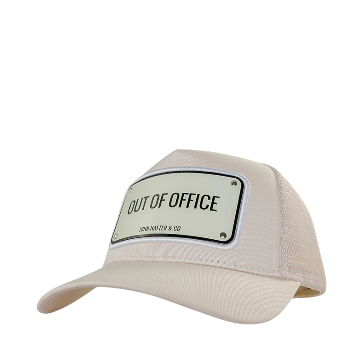 Cap Out Of Office - White/Black