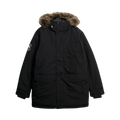 Everest Faux Fur Parka Jacket - 12A Jet Black