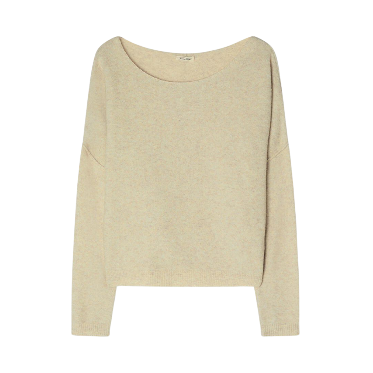 Pull Boule Ml Col Bateau - Sable Chine