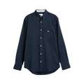 Honeycomb Texture Shirt - 433 Evening Blue