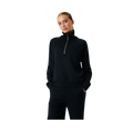 Studio Soft Halfzip Sweatshirt - Black Beauty