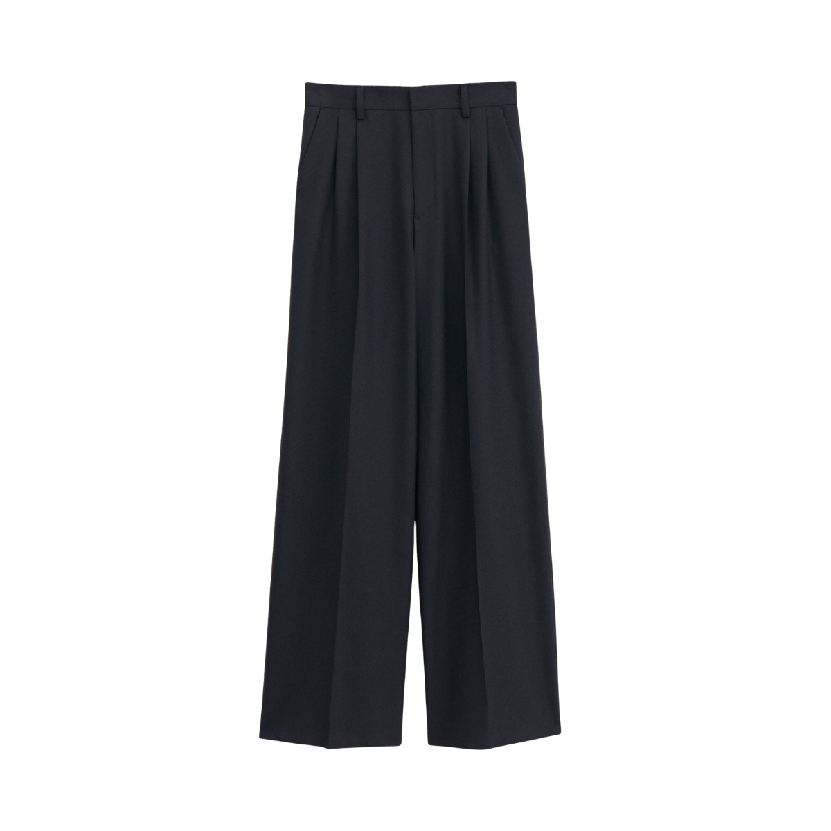 Darcey Wool Trousers - Black