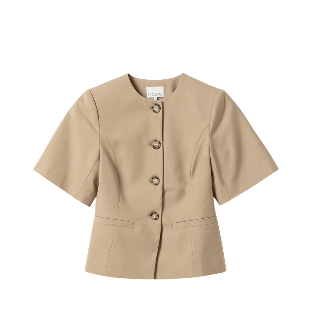 Kasaundra Blazer - Oyster