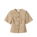 Kasaundra Blazer - Oyster