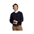 Geelong Knitted Sweater - Navy