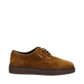 Kinzoon Low Lace Shoe - Warm Khaki/Dk Brown