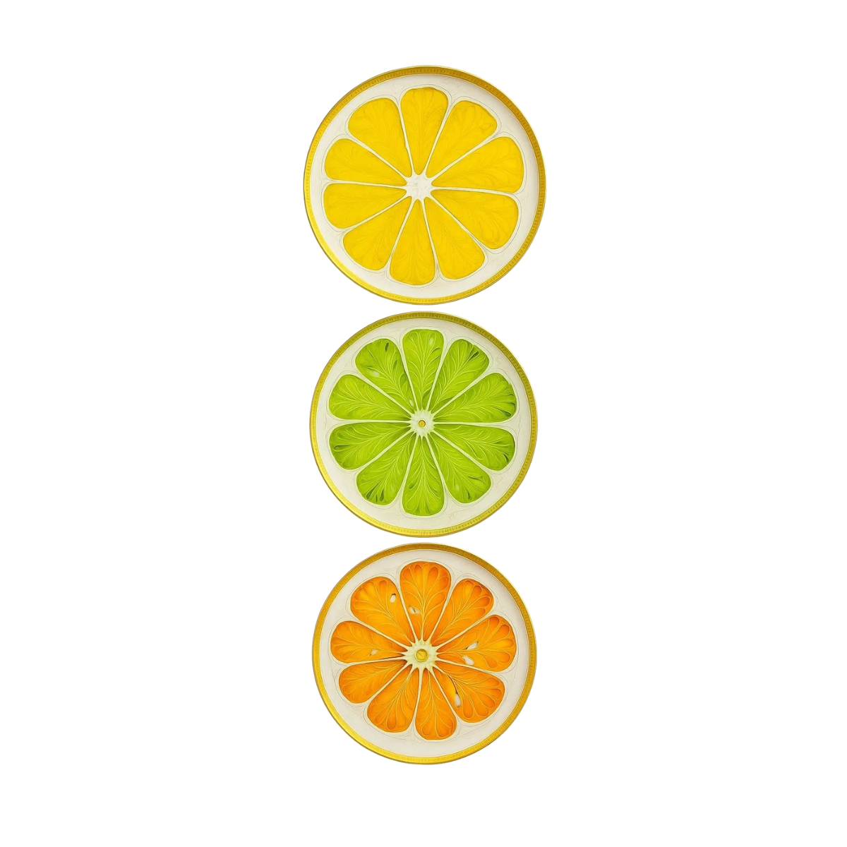 Citrus Coasters