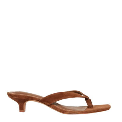 Tracie Sandals - CHESTNUT SUEDE