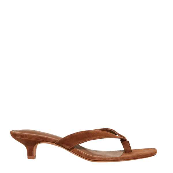 Tracie Sandals - CHESTNUT SUEDE