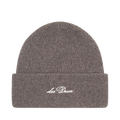 Wayne Embroidered Beanie - Mountain Grey Melange