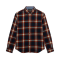 L/S Cotton Lumberjack Shirt - Worker Check Navy