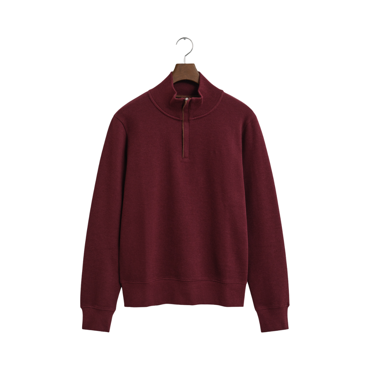 Sacker Rib Half Zip - Winter Wine