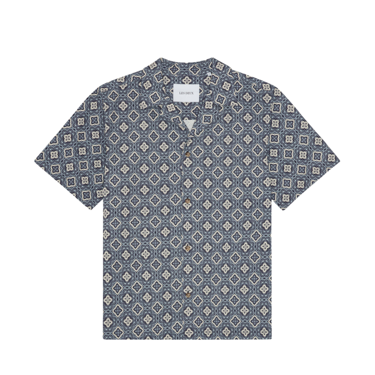 Lukas Arabesque SS Shirt - 435 Blue Fog