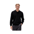 Nathan V-Neck Sweat - Black