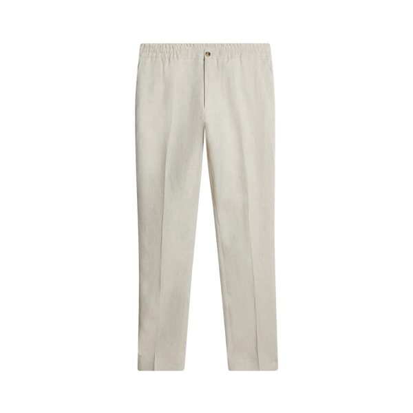 Soren Drape Linen Pants - Moonbeam