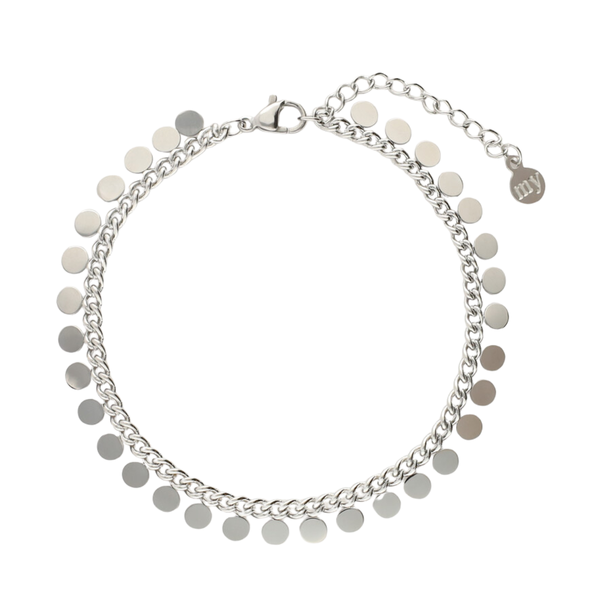 Bracelet Coins - Silver